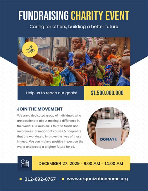 create a donation flyer|Fundraiser Flyers .